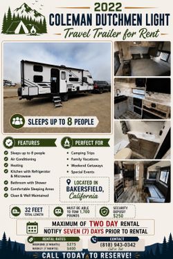 Travel Trailer for Your Next Getaway