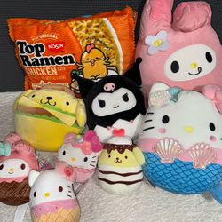 Hello Kitty Plushes