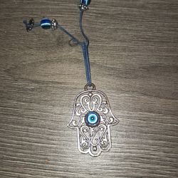 Evil Eye Keychain Or  Bag Charm
