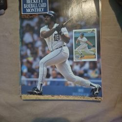 Vintage 1991 Iasue #70 O F Beckett Baseball Card Monthly