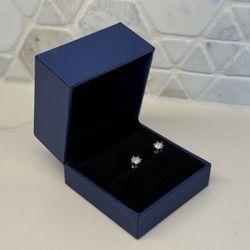 *NEW* GRA Certified Lab Grown Moissanite Diamond Earrings