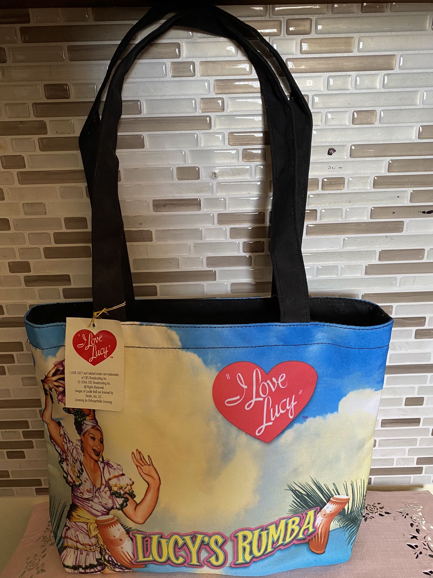 New I Love Lucy Tote Bag