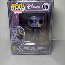 Funko Pop!-?The Nightmare Before Christmas - Jack Skellington #05 (Art Series)