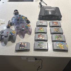 Nintendo 64 Games And Console