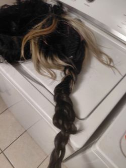 Real hair wig