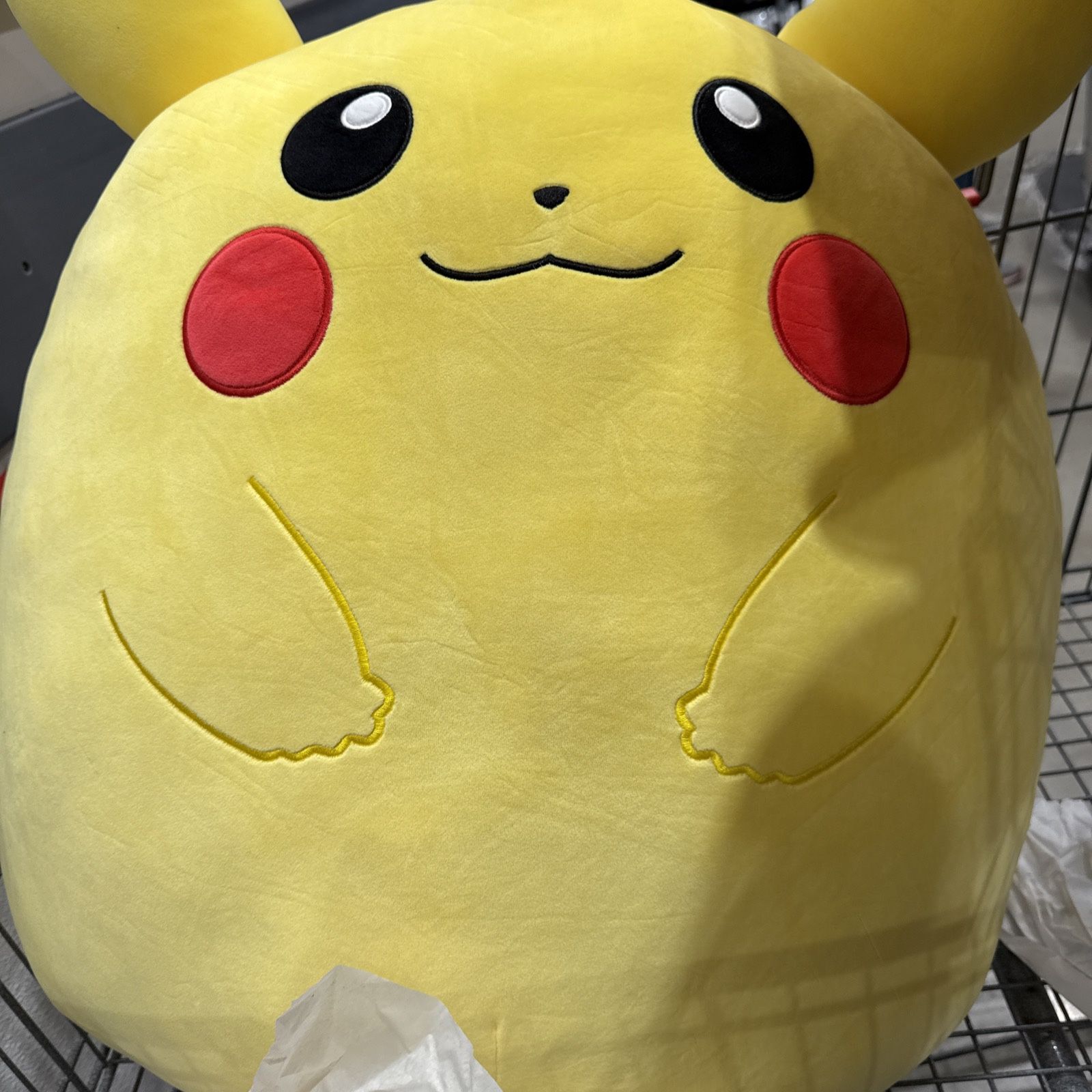 Squishmallows Pokemon 24" Giant Pikachu Plush Soft Costco Exclusive NWT Jumbo