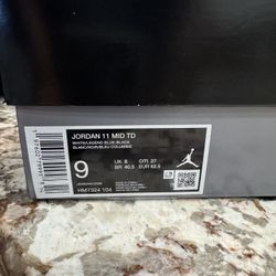 Brand New Air Jordan 11 Mid TD Cleats  HM7324 104