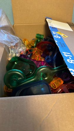 Marble Run with marbles