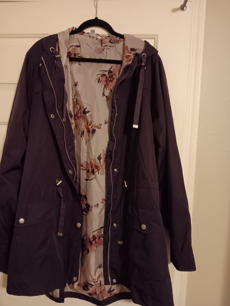 Time & Tru Coat Size 2x