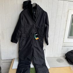 Women SNOW Overall color negro de talla XS para mujer.