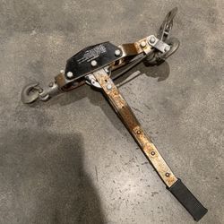 Mini Hand Puller / Come-Along Cable Winch – Manual Cable Puller