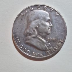 Silver half dollar