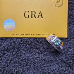 Mens Moissanite Ring