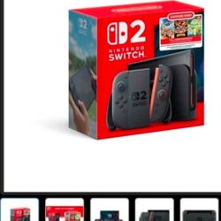 Nitendo Switch 2 With Extras 