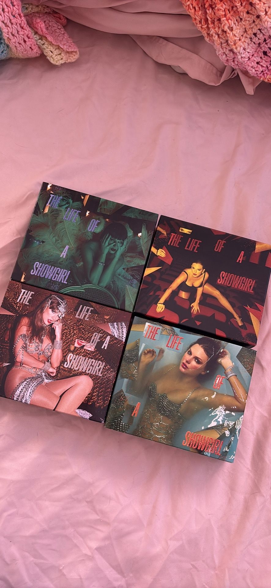 Taylor Swift The Life Of A Show Girl CD Variant Set