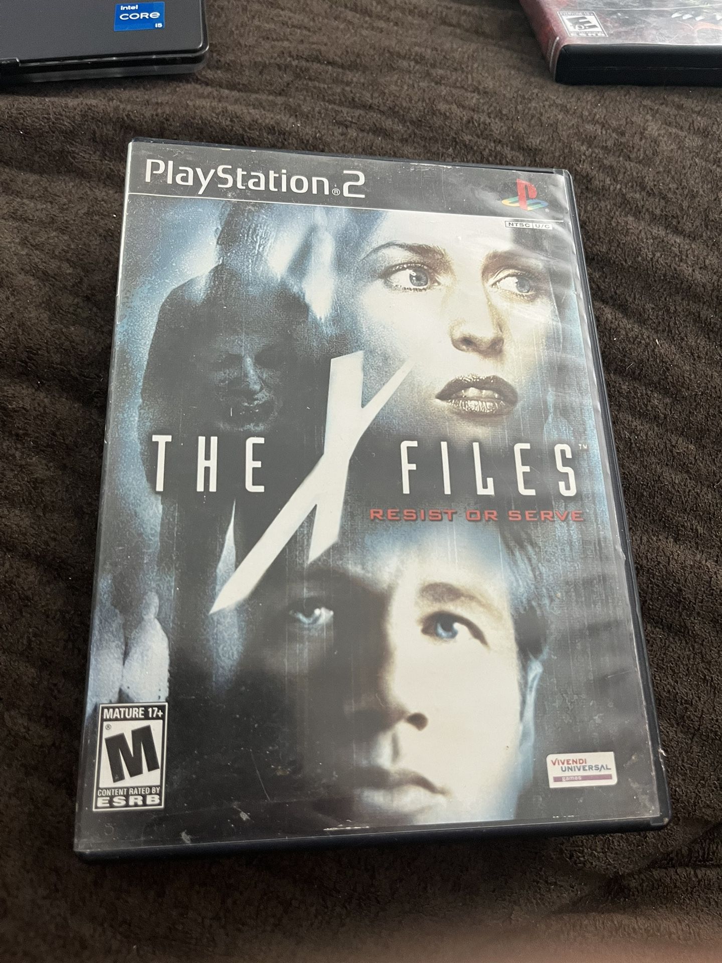 The X Files Resist Or Serve CIB Ps2