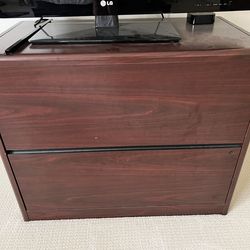 Free Wood Filing Cabinet