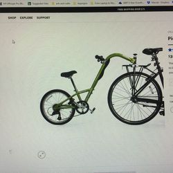 Burley Piccolo Bike Trailer With Conversion Kit