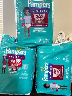 Pampers size 6
