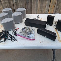 Surround sound speakers  Good condition