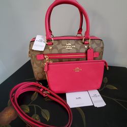 Rowan Satchel In Signature Canvas Set