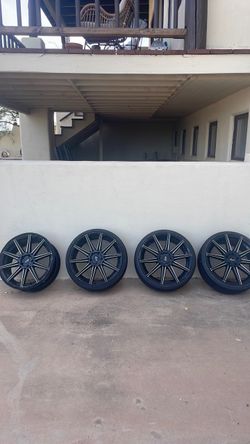 Set of 4 Niche Wheels