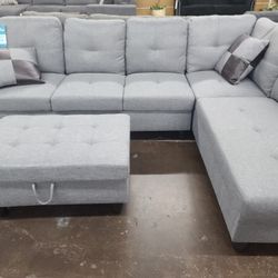 STORE CLOSING SALE - Sectional With Ottoman Just $499 ! 