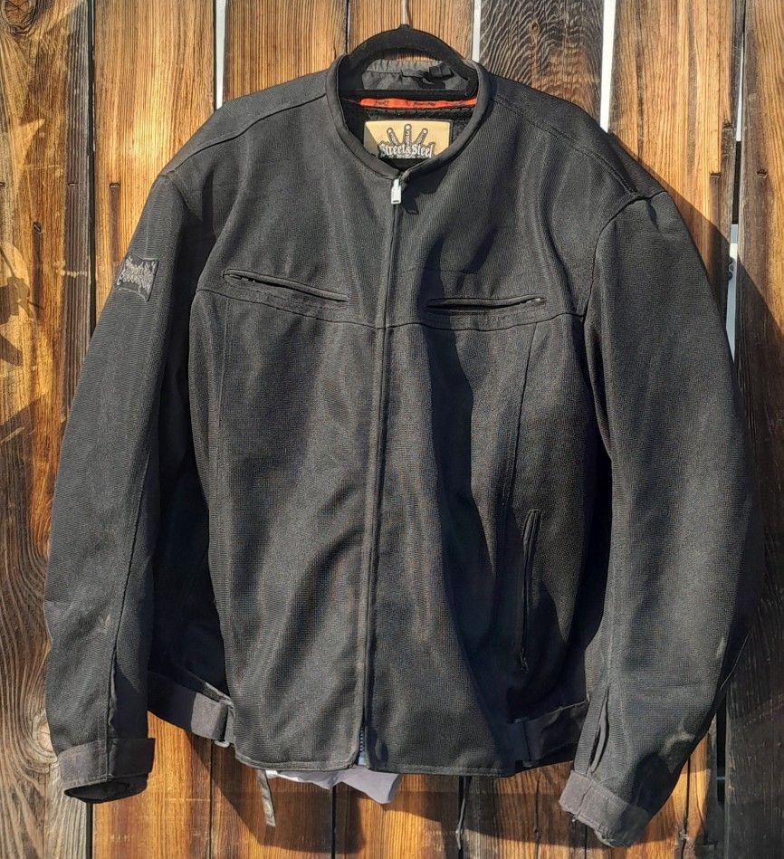 Great Men's 3XL Armored Motorcycle Jacket