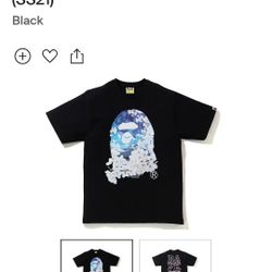 BAPE Sakura Photo Ape Head Tee (SS21)

