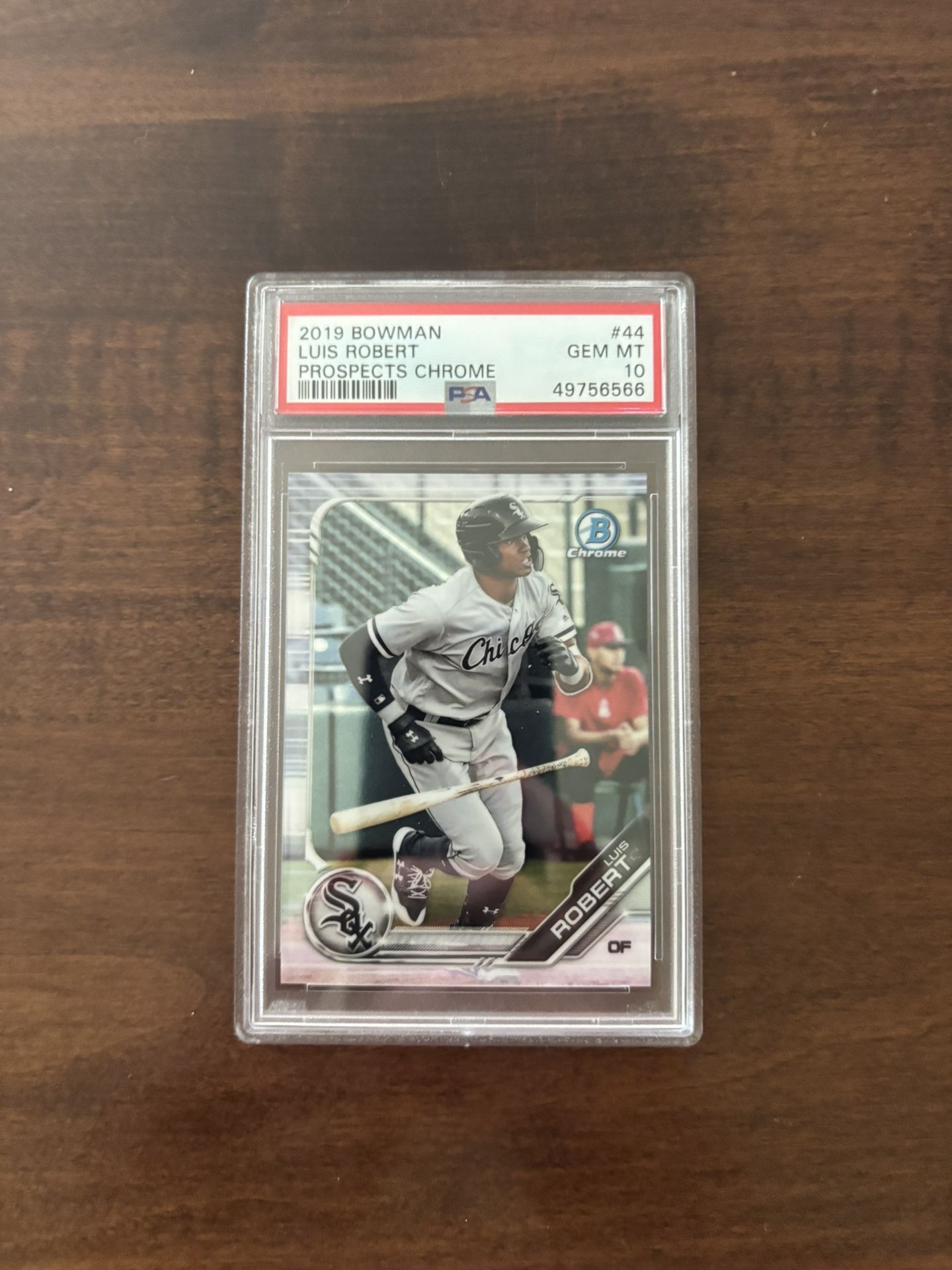 2019 Bowman Chrome Prospects Luis Robert PSA 10 GEM MINT Chicago White Sox #44