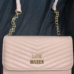 Pink Steve Madden Cross Body Bag 