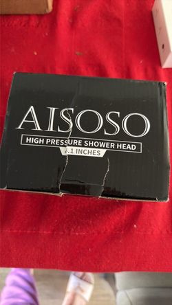 Aisoso High Pressure Shower Head 4.1 Inches