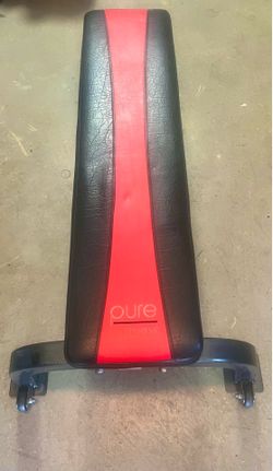 Pure Fitness Flat Weight Bench – 400 lb Capacity – $30