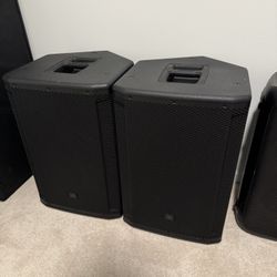 JBL SRX815P 15in Powered Speaker & SRX818SP 18in Powered Subwoofer PA Bundle