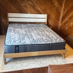 Bed frame And Mattress 