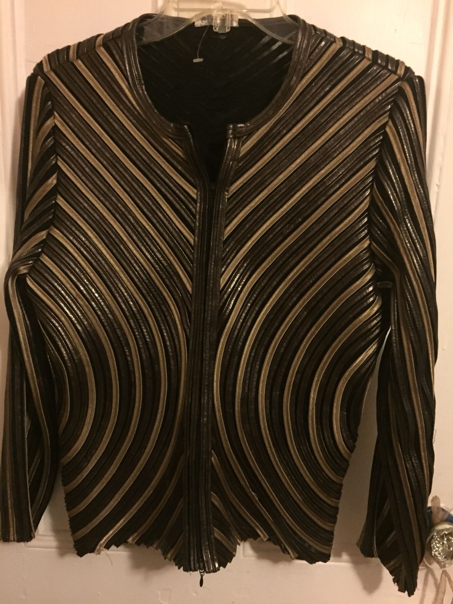 Two piece Leather strip /stretch set