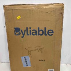 Foldable White Table 