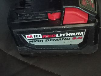 Milwaukee M18 battery 9.0 HD $130
