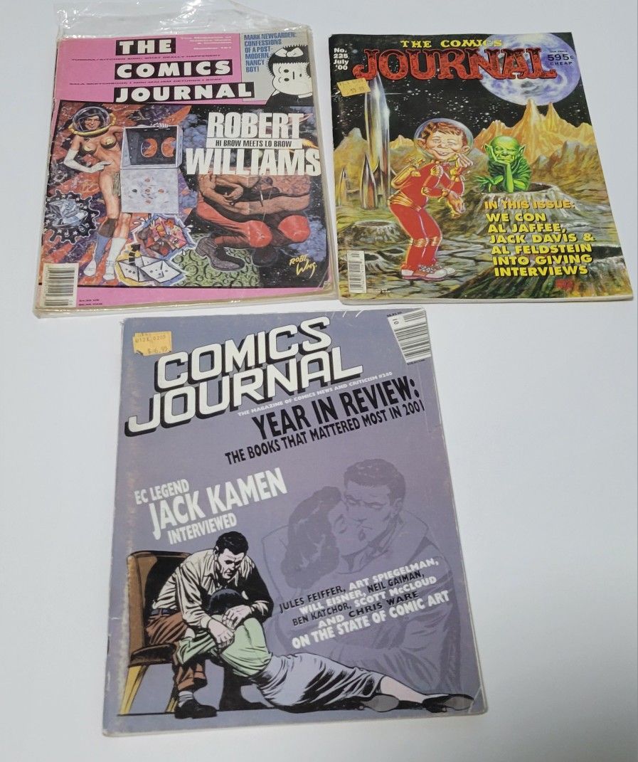 Comics Journal 3 Magazines