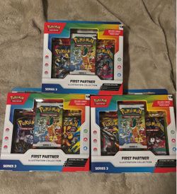 First Partners Series 3 TCG Pokemon Box