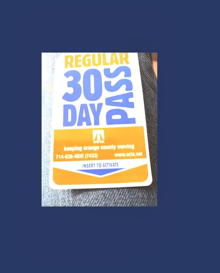 30 Day Bus Pass