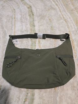 Lululemon Olive Green Shoulder Bag