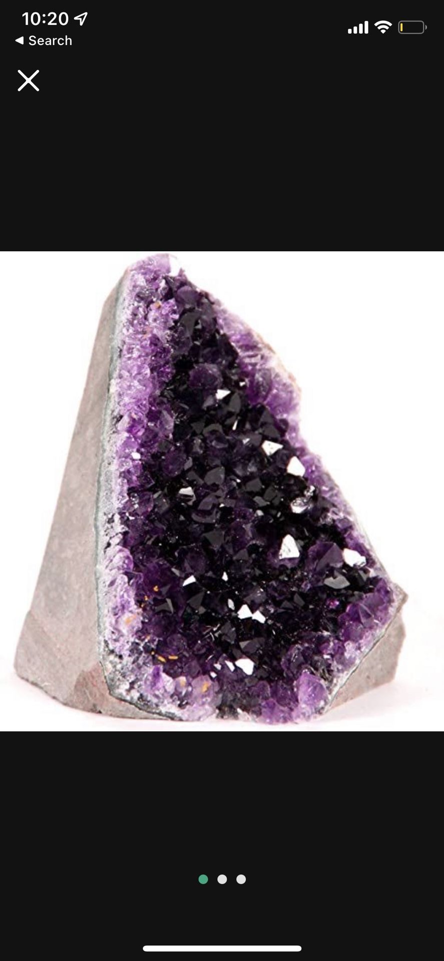 Amethyst Crystal Reading