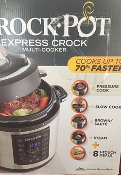 Brand new crock pot express multi cooker for Sale in Providence, RI -  OfferUp