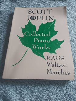 Piano Books, Scott Joplin and another