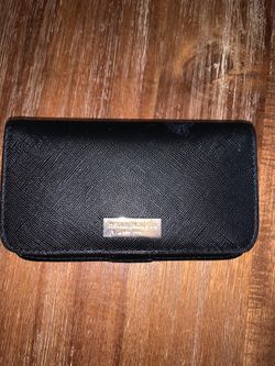 Henri Bendel ~Small~Wallet~ Coin Purse~Black & Gold
