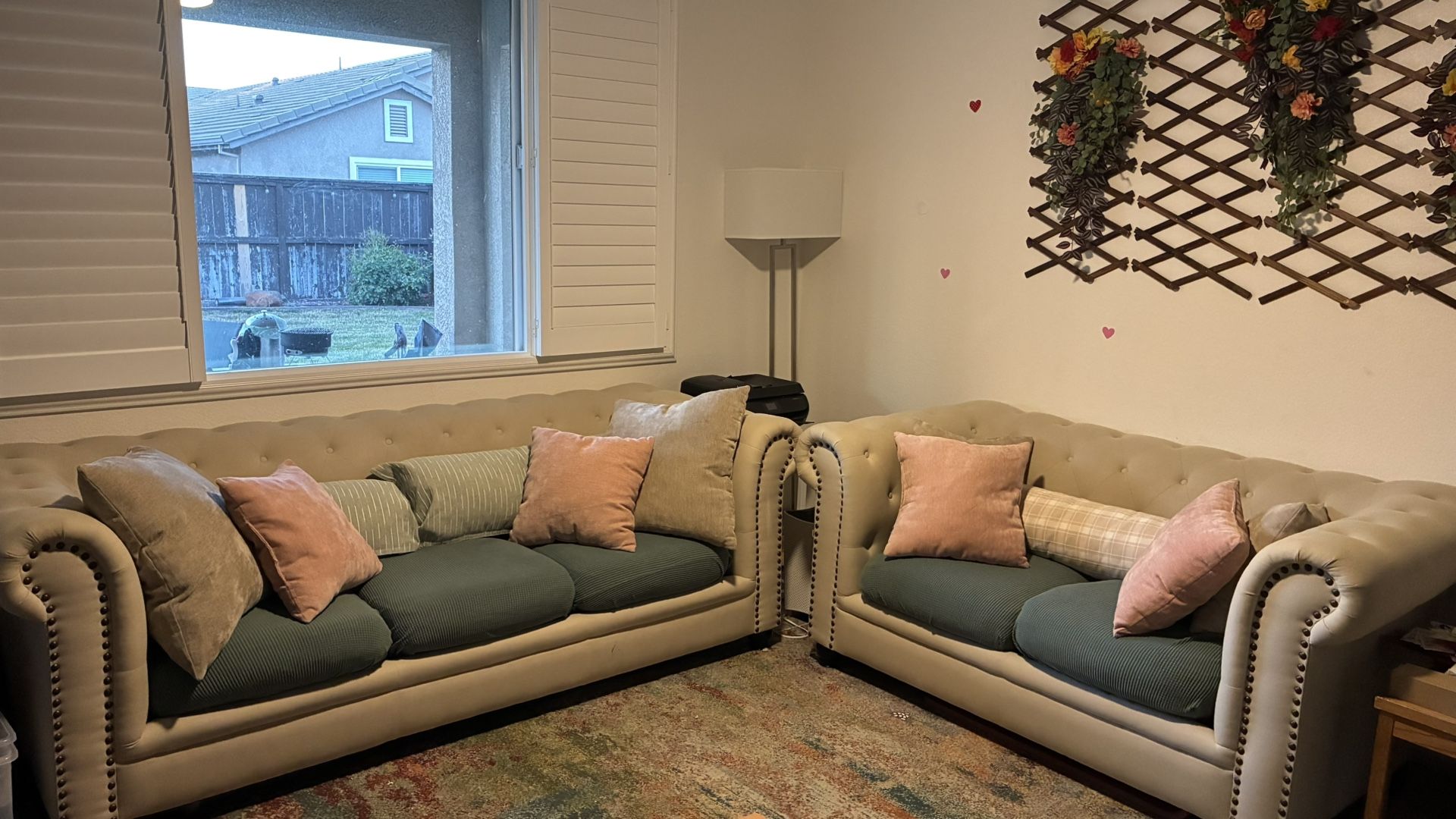 Sofa/Loveseat Set
