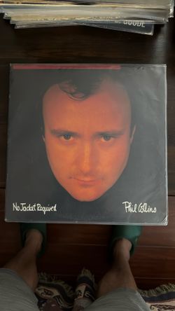Phil Collins, No Jacket Required Vinyl Record Album