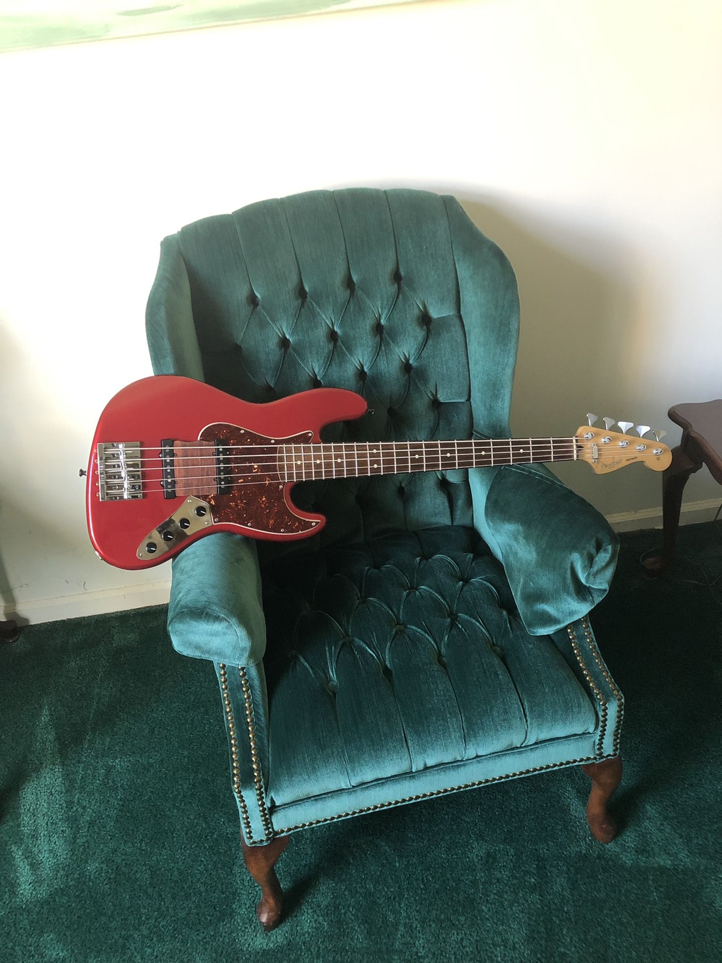 Fender jazz bass guitar