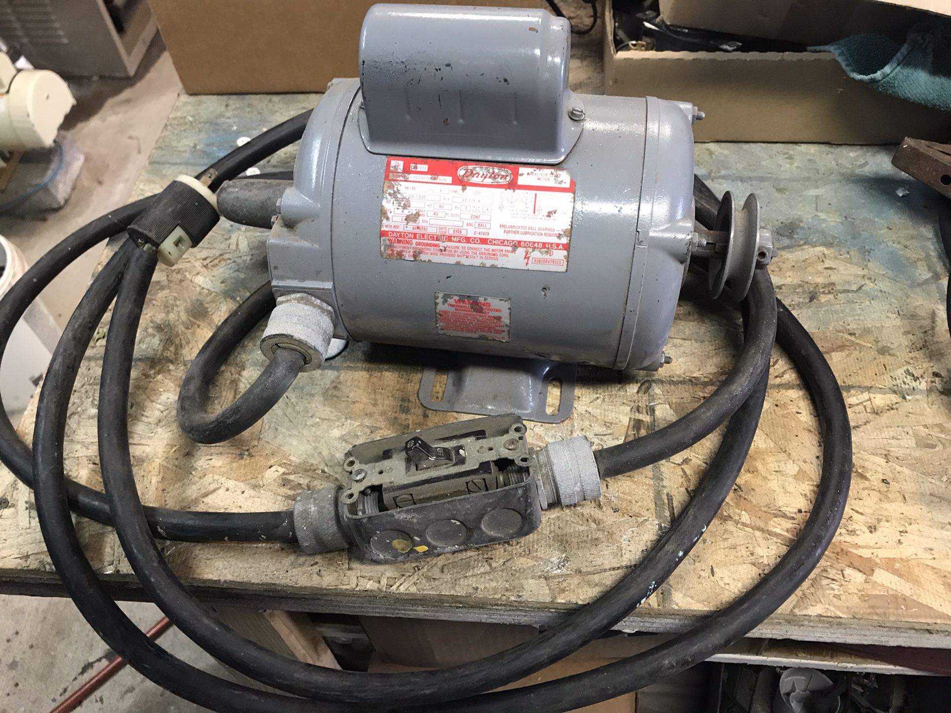 One Horse Electric Motor